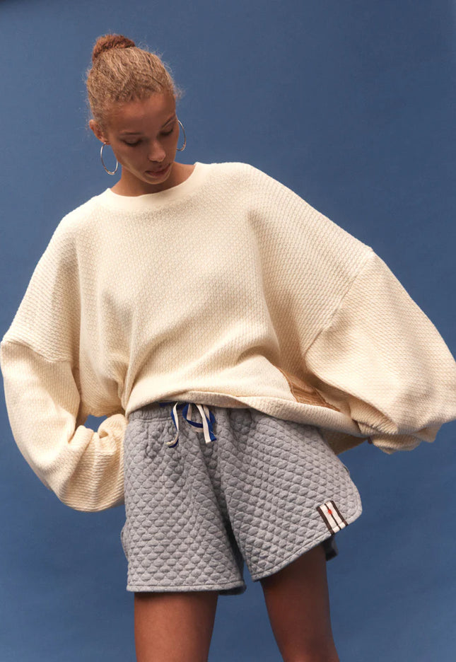 Kinga Csilla Pomiciare Canto Knit Jumper - 100% Cotton - Cream