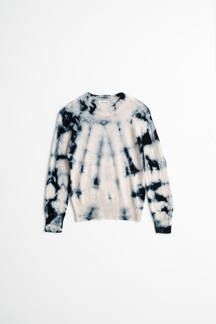 Dinadi - MERINO Shibori Sweater - Space Blue