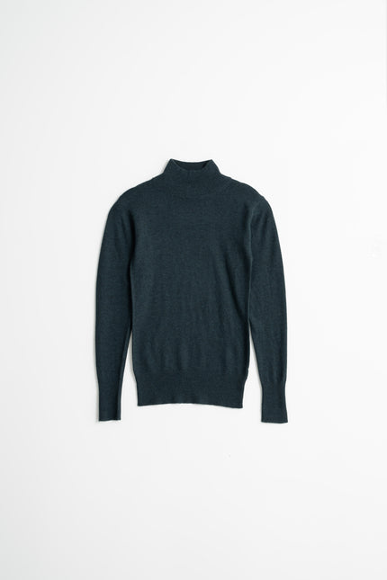 Dinadi - MERINO Turtleneck - Peacock Green