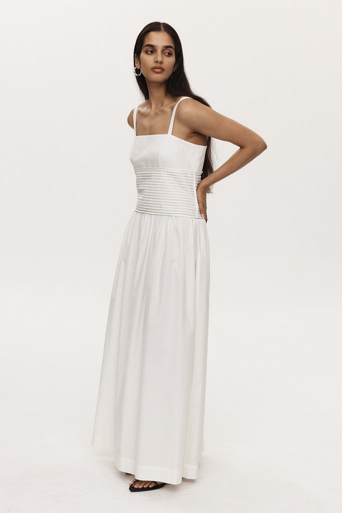 Marle Jordan Dress - Ivory