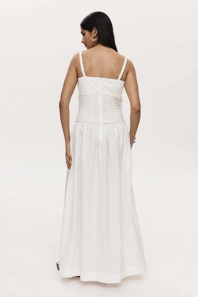 Marle Jordan Dress - Ivory