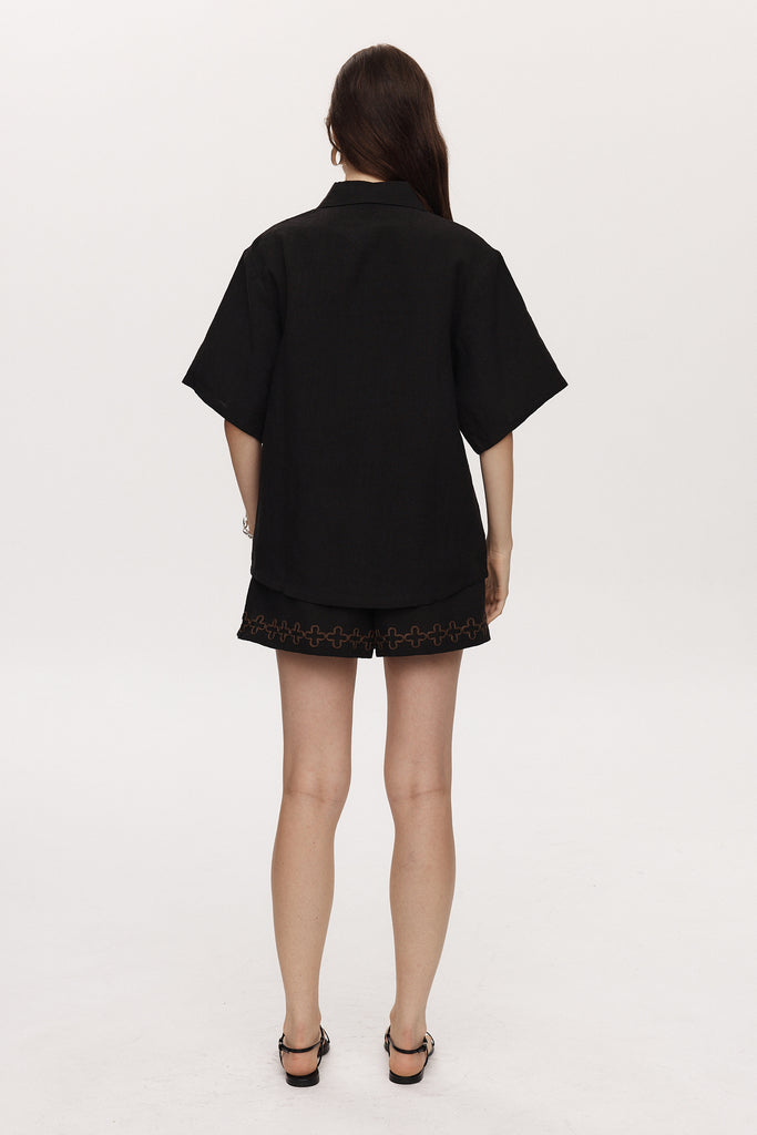 Marle Tegan Shirt - Black