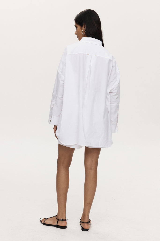 Marle Edie Shirt - Cotton - Ivory