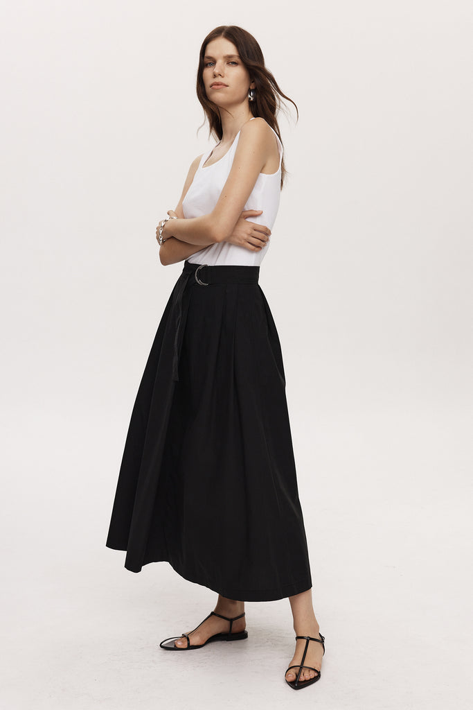 Marle Henry Skirt - Black