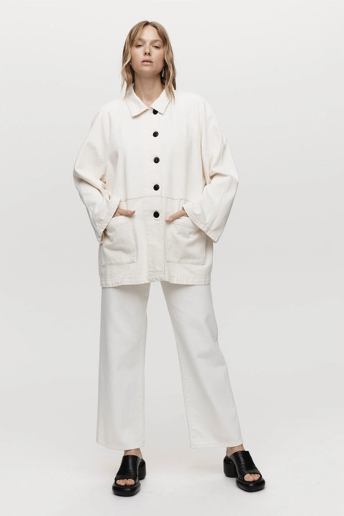 Marle Alaska Jacket - Organic Cotton - Ivory