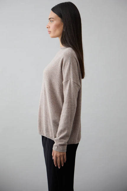 Mia Fratino Sloane Mock Neck - Espresso