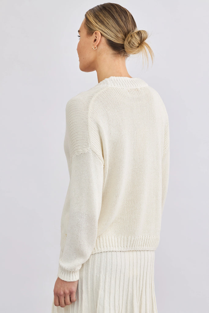 Mia Fratino Addy Cardigan - Cotton/Hemp - Linen