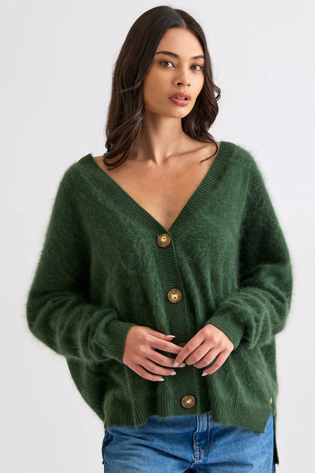 Mia Fratino Macy Cardi - Forest