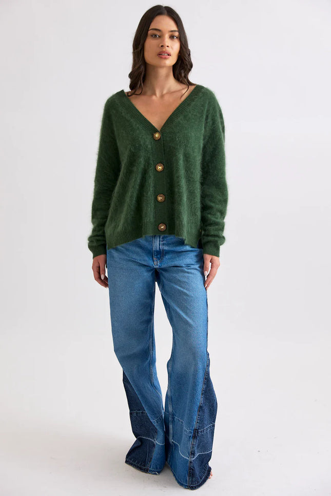 Mia Fratino Macy Cardi - Forest