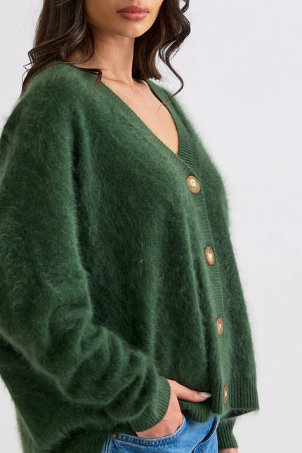 Mia Fratino Macy Cardi - Forest