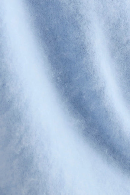 Mia Fratino Eliza Tee - Cashmere/Merino - Mid Blue