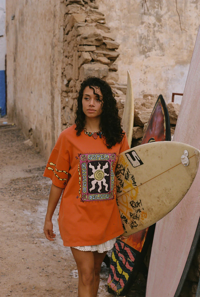 King Csilla Super Deluxe OG Tee - Orange