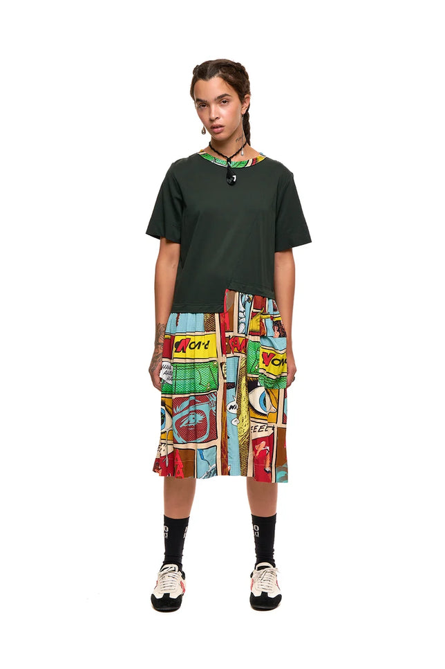 NOM*d All Star Dress - Comic Strip Print