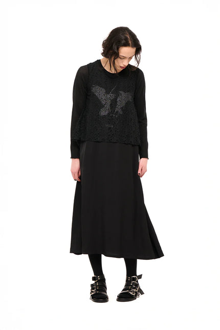 Nom*d Buffet Tank - Future Lace - Black