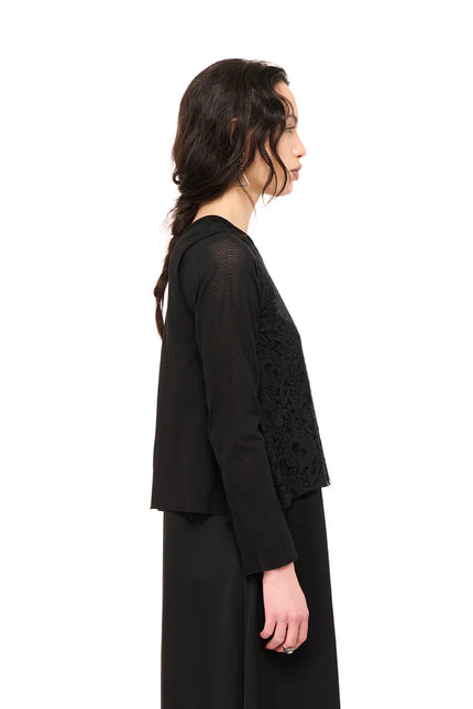 Nom*d Buffet Tank - Future Lace - Black
