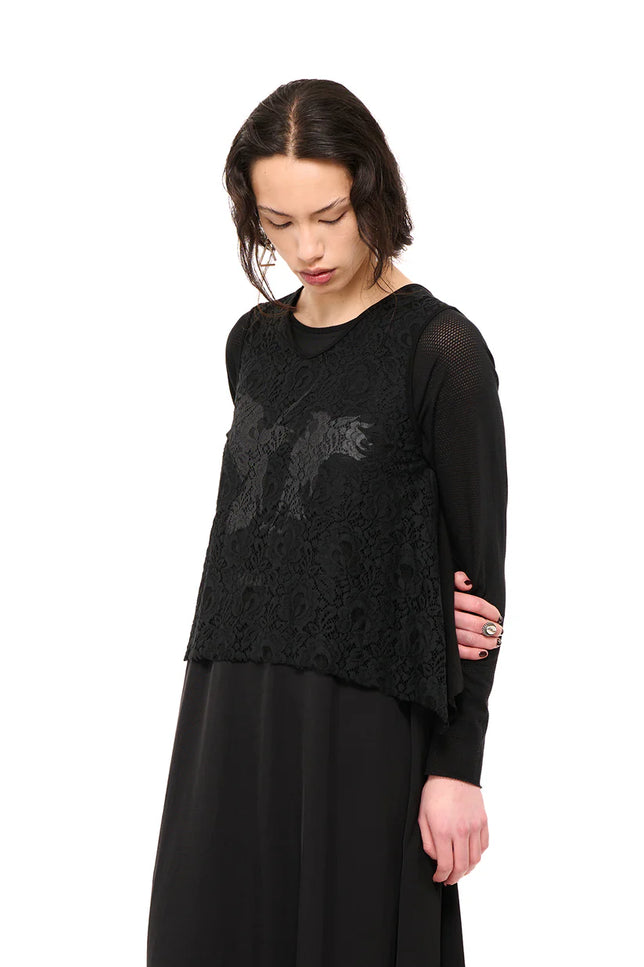 Nom*d Buffet Tank - Future Lace - Black