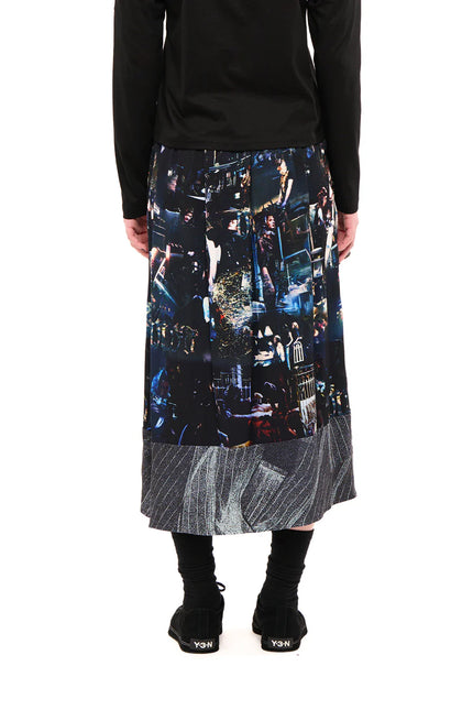 NOM*d Compilation Skirt - Viscose crepe - Danse Party Print