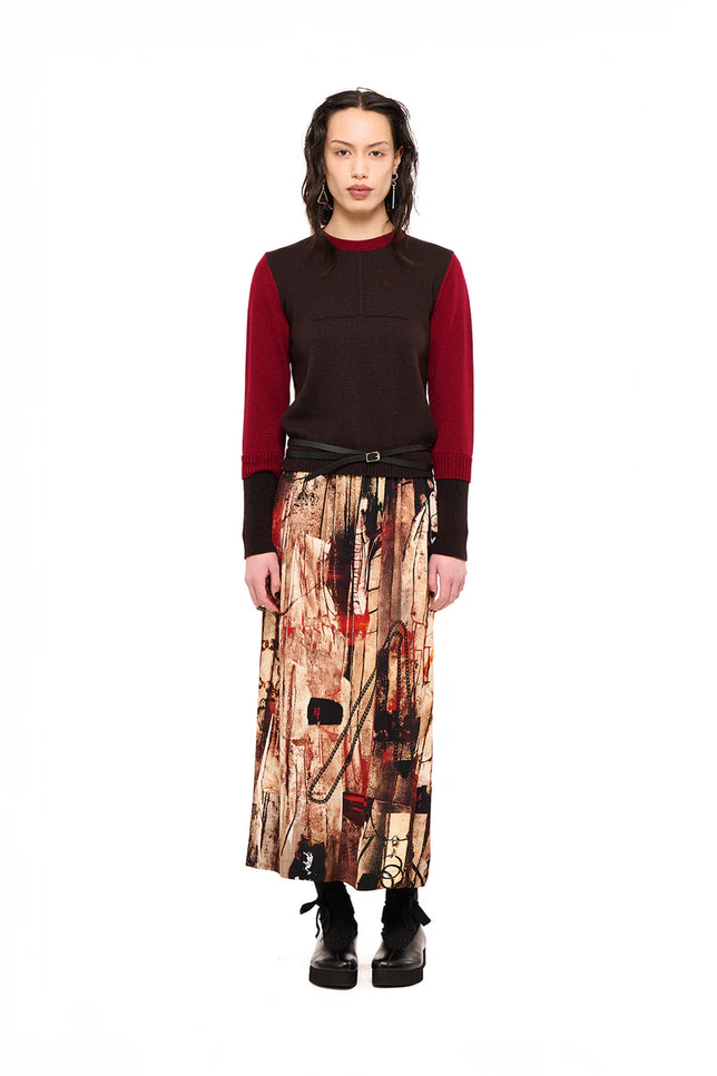Nom*d Everytime Skirt - Neu Red Print