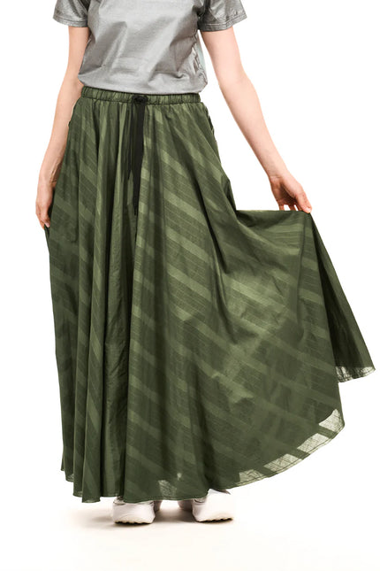 Nom*d Saga Skirt - Green Olive