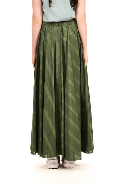 Nom*d Saga Skirt - Green Olive