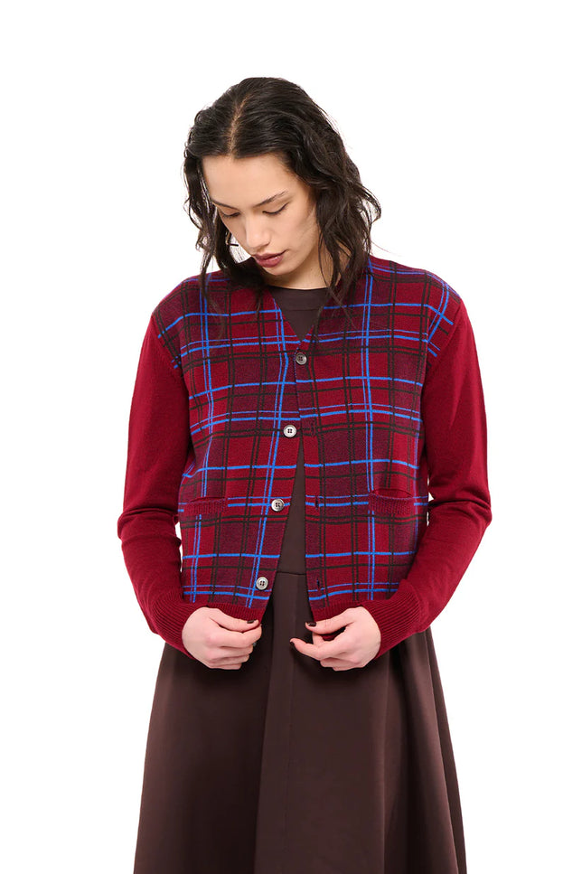 NOM*d Soiree Cardigan - Wine Blend