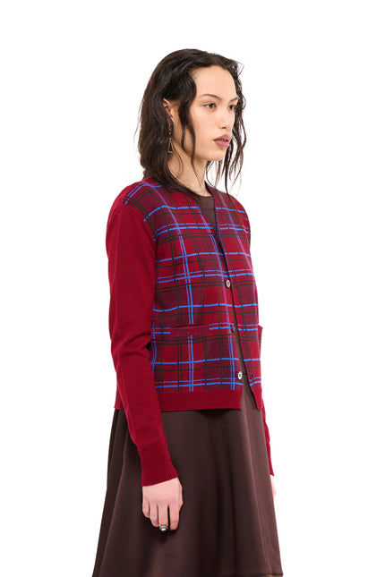 NOM*d Soiree Cardigan - Wine Blend