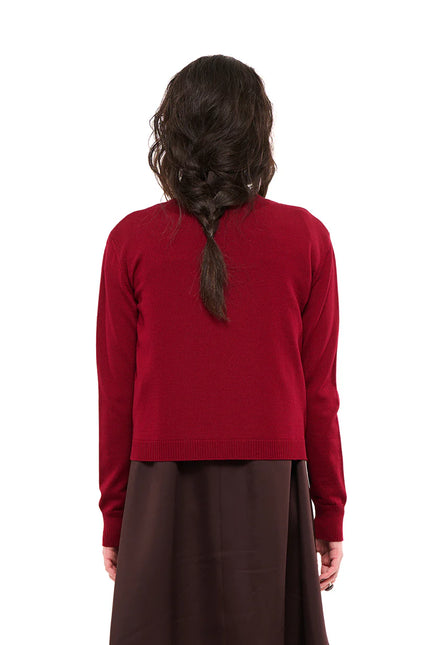 NOM*d Soiree Cardigan - Wine Blend