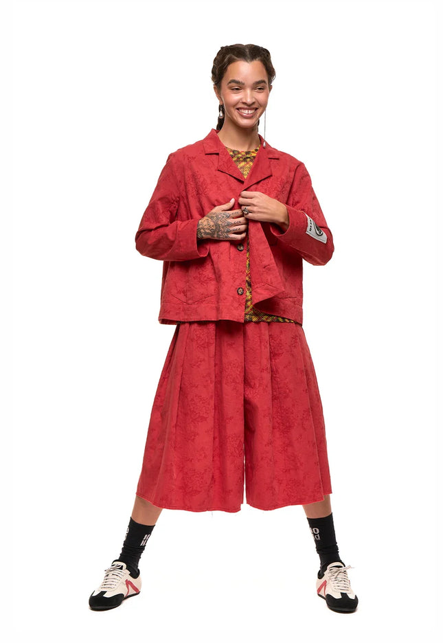 NOM*d Swing Jacket - Simply Red