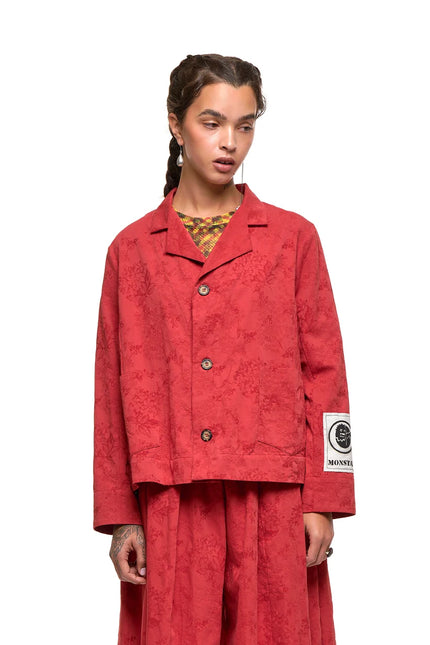 NOM*d Swing Jacket - Simply Red