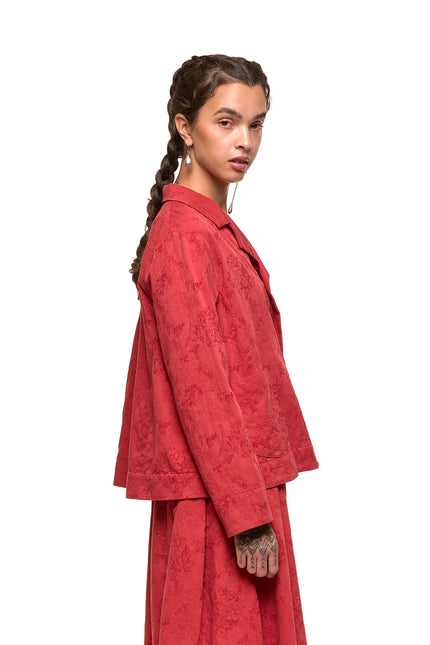 NOM*d Swing Jacket - Simply Red