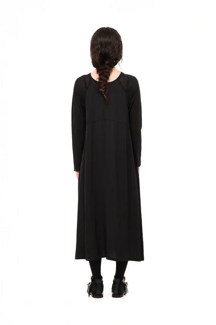 Nom*d Unmixed Slip Dress - Black