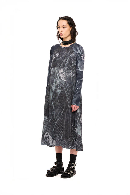 Nom*d Unmixed Slip Dress - Invincible Print