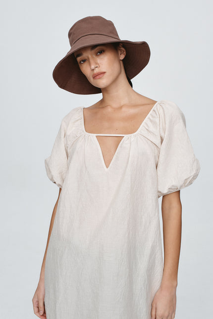 Marle Nonna Hat - Chocolate