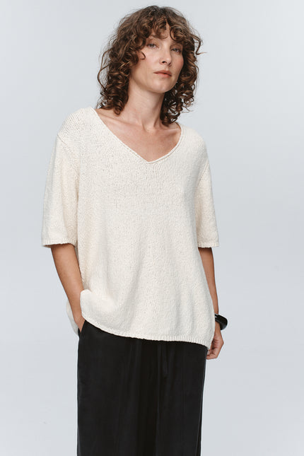 Marle Nya Tee - Ivory