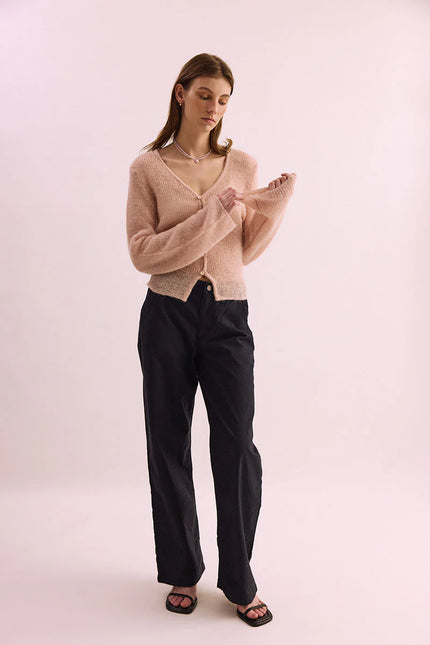 Pharlain Lotus Cardi - Pink