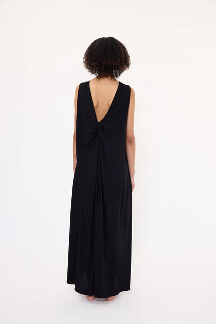 Pharlain Bobby Dress - Dobby Viscose - Black