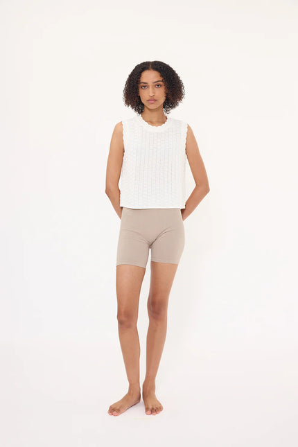 Pharlain Ruth Top - White