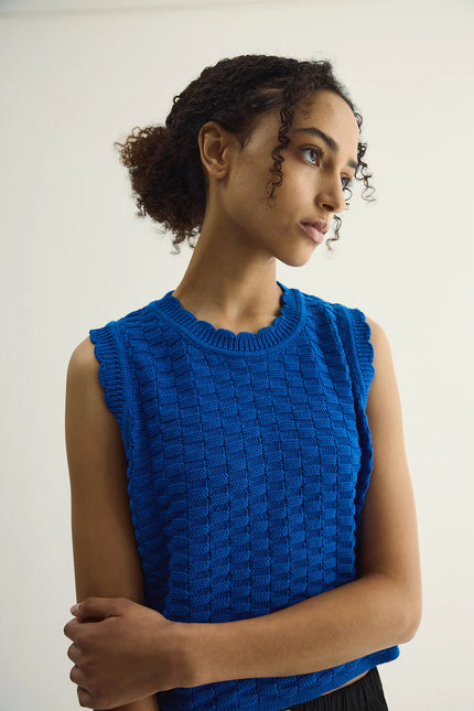 Pharlain Ruth Top - Electric Blue