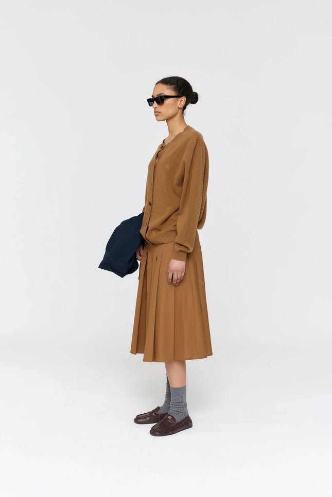 Ricochet Muller Skirt - Tobacco