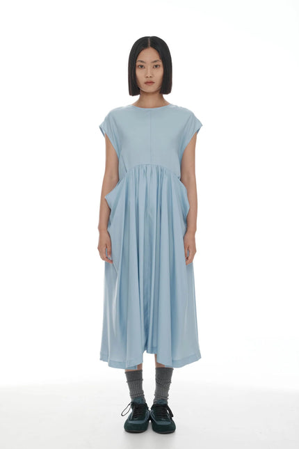 Ricochet Joao Dress - Pale Blue