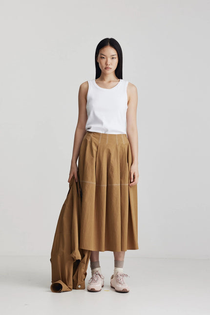 Ricochet Carter Skirt - Tan