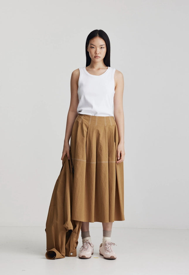 Ricochet Carter Skirt - Tan
