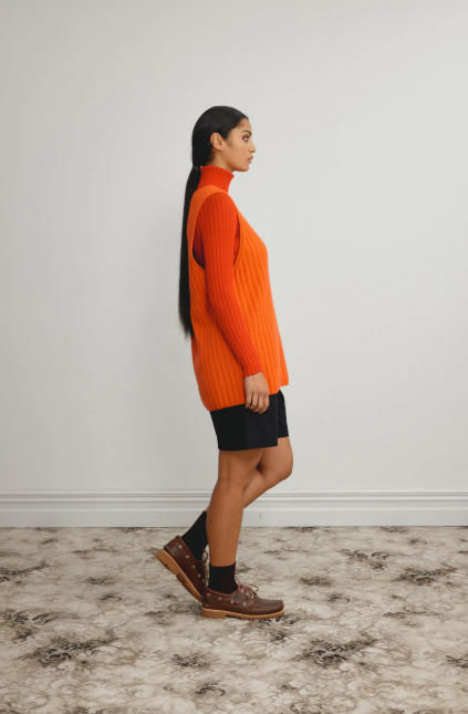 Standard Issue Possum Rib Vest - Grenadine