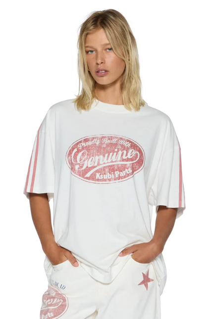 Ksubi Genuine Boyfriend Tee - Vintage White