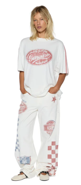 Ksubi Genuine Boyfriend Tee - Vintage White