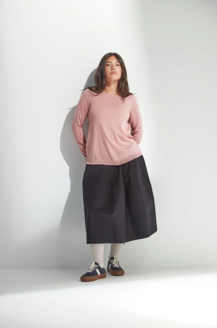 Standard Issue Merino Swing Sweater - Coral