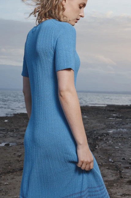 Standard Issue Cotton Banded Dress - Surf