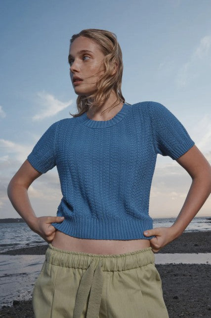 Standard Issue Cotton Grain T-Shirt - Pacific