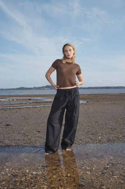 Standard Issue Seta Picot T-shirt - Anchor