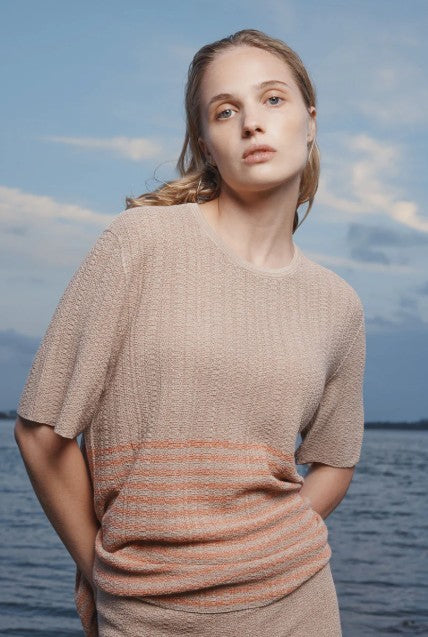 Standard Issue Cotton Universal Banded T-Shirt - Taupe